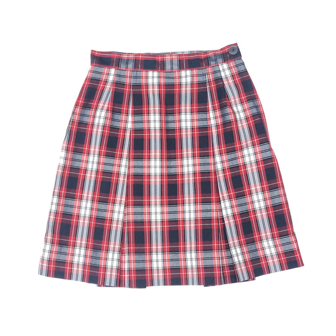 2 Pleat Skirt - Holy Trinity Plaid