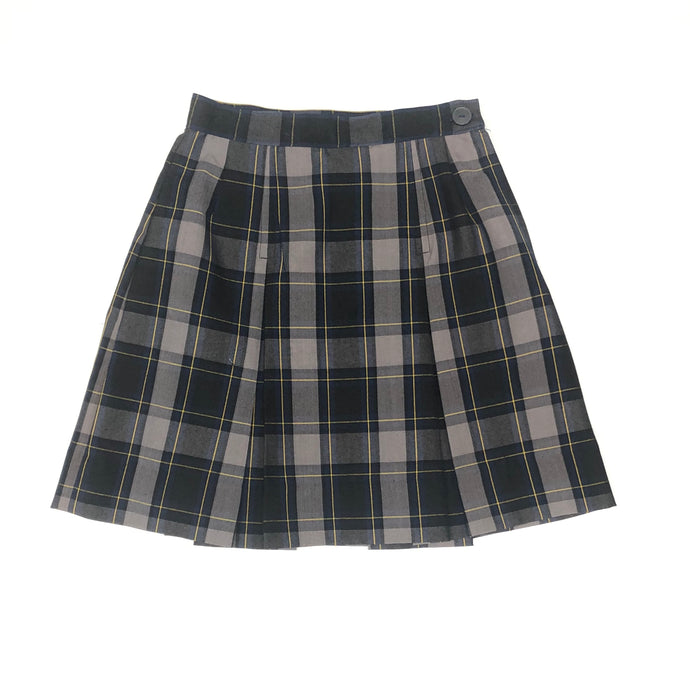 2 Pleat Skirt - Hillcrest Plaid (Grades 4-12)