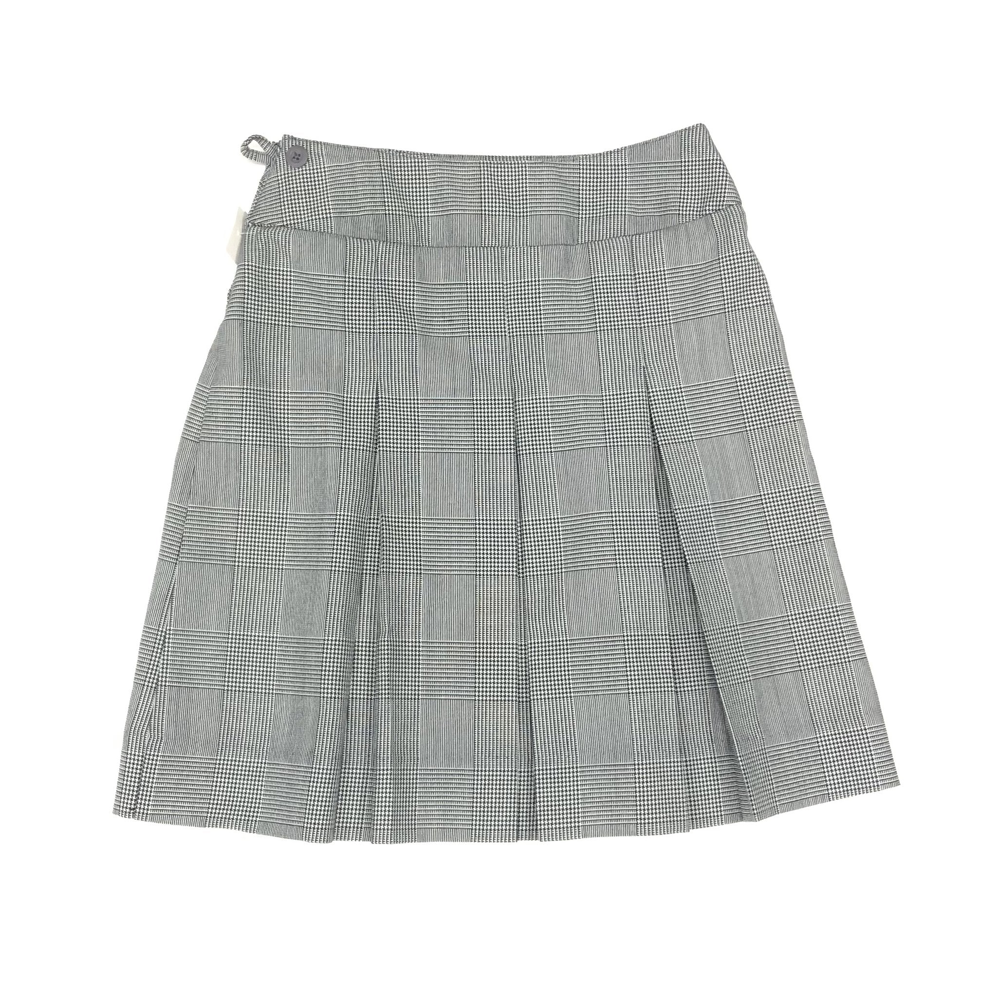Plaid pleated top skirt 6x6