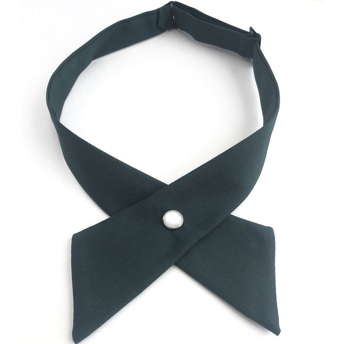 Girls Green Cross Tie Mandatory For Mass Grades K-8