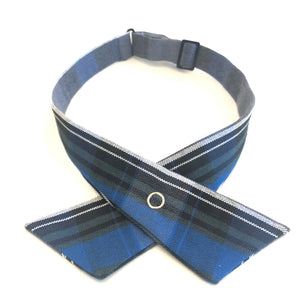 Girls Plaid Cross Tie - St. Thomas