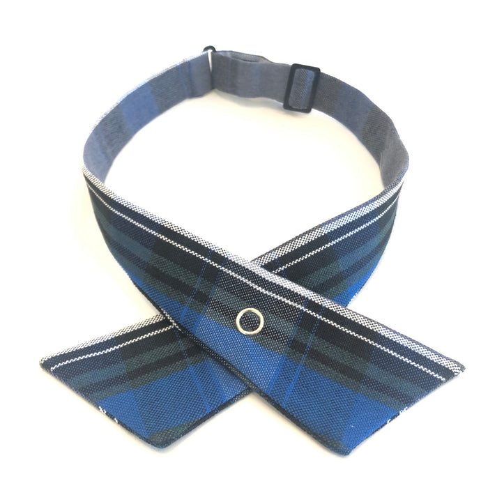 Girls Plaid Cross Tie - St. Thomas
