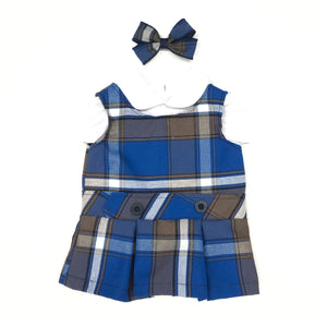 Doll Dress - Sacred Heart Plaid