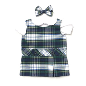 St. Theresa Plaid Doll Dress