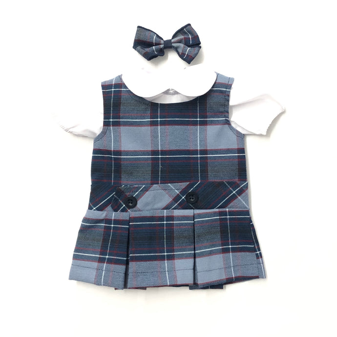 Doll Dress - Pacific Harbor Plaid