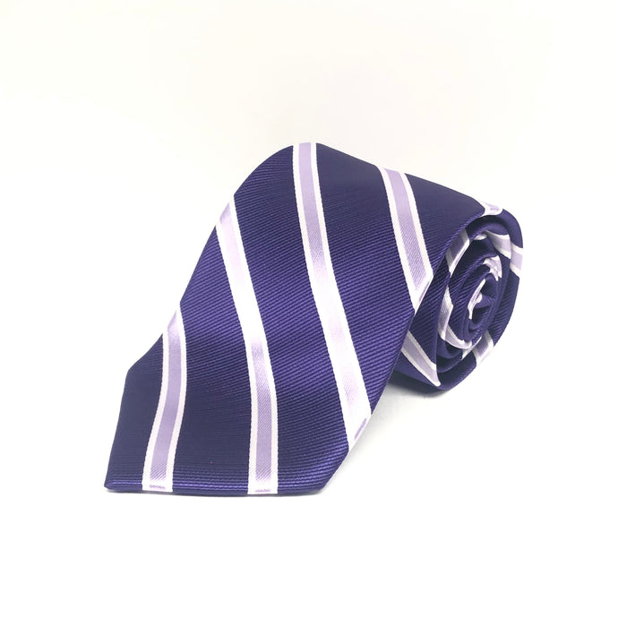 Tie - Purple Striped St. Anthony High