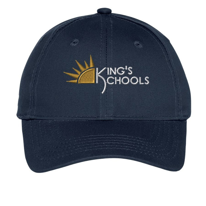 Baseball Hat w/ Kings Embroidered Logo Grades K-8