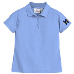 Girls Fitted Knit Polo w/ Mary Star High logo
