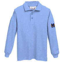 Load image into Gallery viewer, Long Sleeve Knit Polo w/ Mary Star High logo
