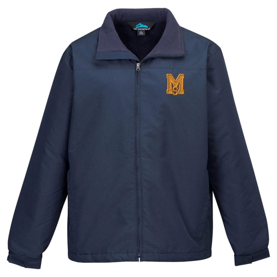 Heavy Nylon Jacket w/ Mary Star High Embroidered Logo Grades 9-12