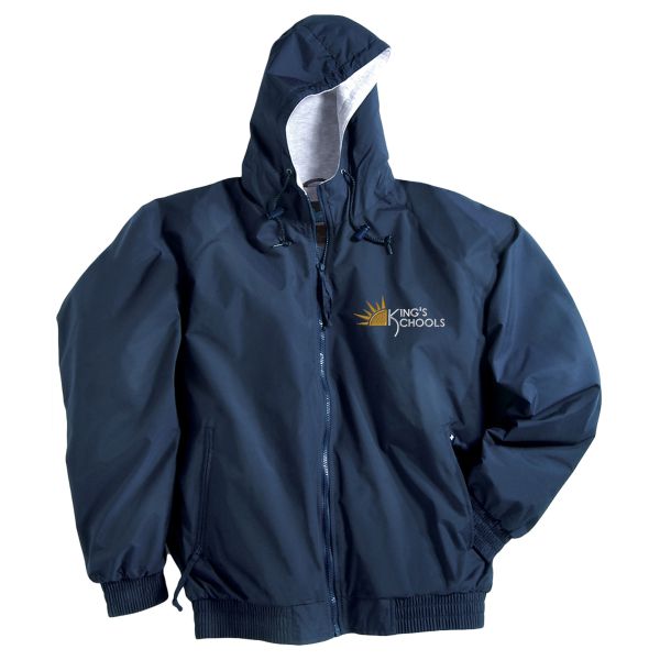 Nylon Jacket w/ Kings Embroidered Logo Grades K-8