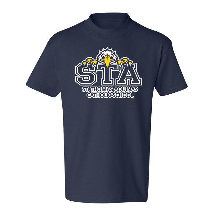 Spirit Shirt w/ St. Thomas Aquinas Large Heatseal Logo Grades TK-8