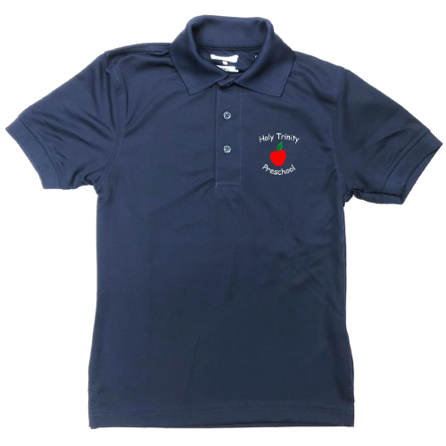 DriFit Polo w/ Holy Trinity preschool logo