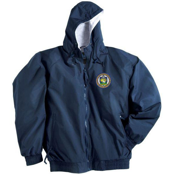 Nylon Jacket w/ St. John the Baptist Embroidered Patch Logo Grades TK-8