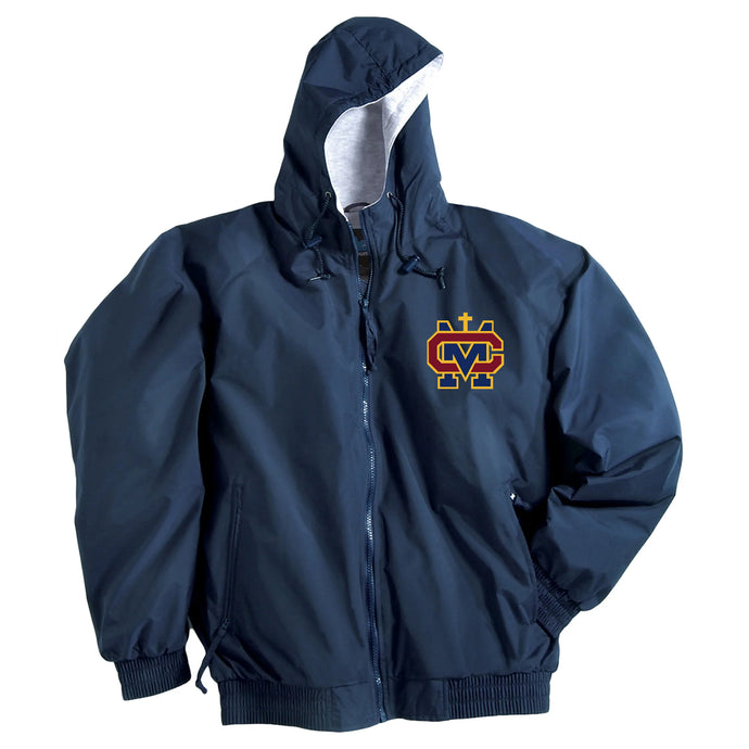 Nylon Hooded Jacket w/ Cantwell Sacred Heart Logo