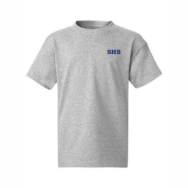 Cotton PE Shirt w/Sacred Heart logo
