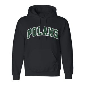 POLA Tackle Twill Embroidered  Hooded Sweatshirt Grades 9-12