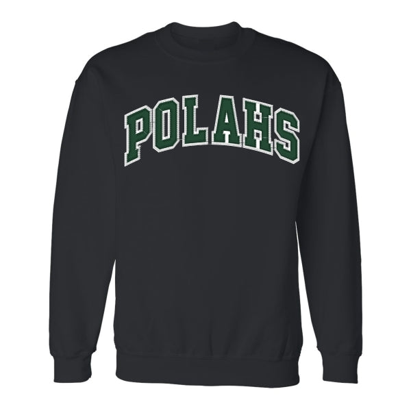 POLA Tackle Twill Embroidered Crewneck Sweatshirt Grades 9-12