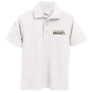 Knit Polo w/Bishop logo