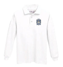 Load image into Gallery viewer, Long sleeve Knit Polo w/OLPH embroidered logo
