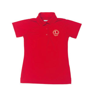 Girl's Fitted Dri-fit Polo w/Bethany logo