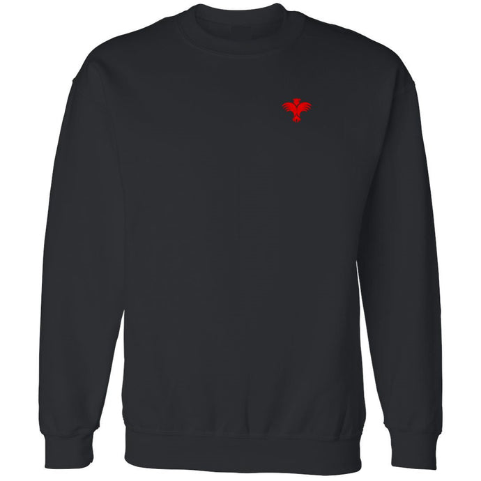 Crewneck Sweatshirt w/ Palm Valley Embroidered Logo Grades PS-12