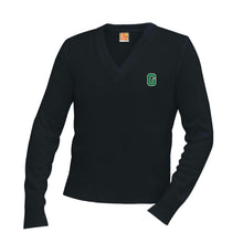 Load image into Gallery viewer, V-Neck Sweater w/Garces logo
