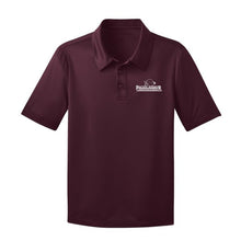 Load image into Gallery viewer, Girls Fitted Dri-fit Polo w/PHCS logo
