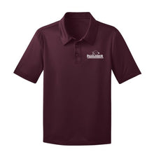Load image into Gallery viewer, Girls Fitted Dri Fit Polo w/PHCS logo
