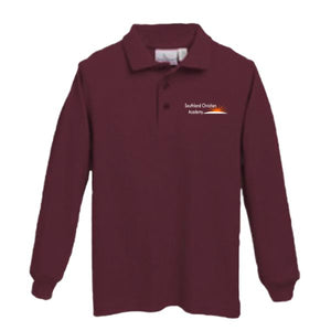 Long Sleeve Knit Polo w/Southland logo (Heatseal)