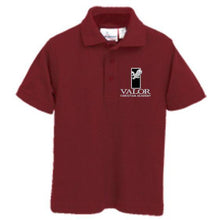 Load image into Gallery viewer, Knit Polo w/Valor logo
