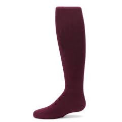 Burgundy Knee High Sock