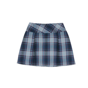 Drop Yoke Skort – Santa Fe Plaid