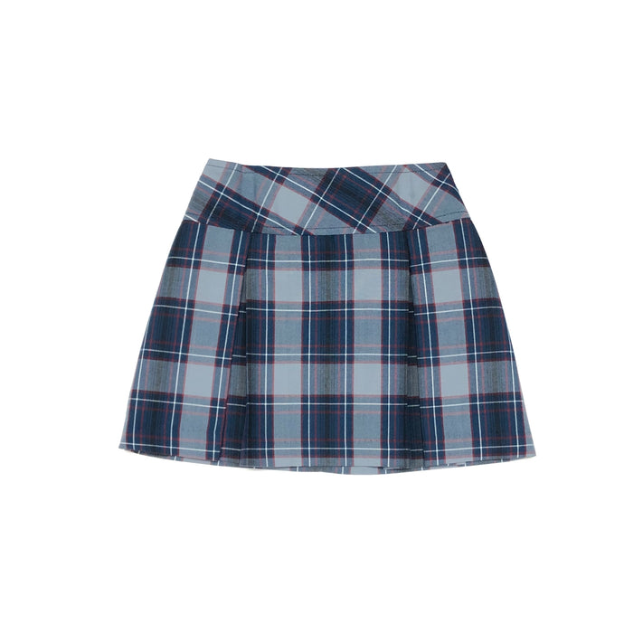 Drop Yoke Skort – Santa Fe Plaid