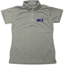 Load image into Gallery viewer, Girls Fitted Dri-fit Polo w/ Santa Fe Springs logo
