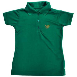 Girls Fitted Dri Fit Polo w/ St. John Fisher logo