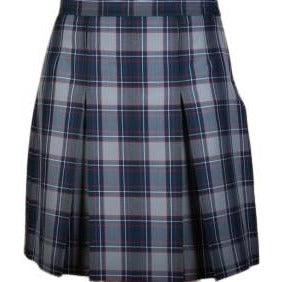2 Pleat Skirt - Pacific Harbor Plaid (Grades 6-12)