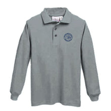 Load image into Gallery viewer, Long Sleeve Knit Polo w/American Martyrs logo
