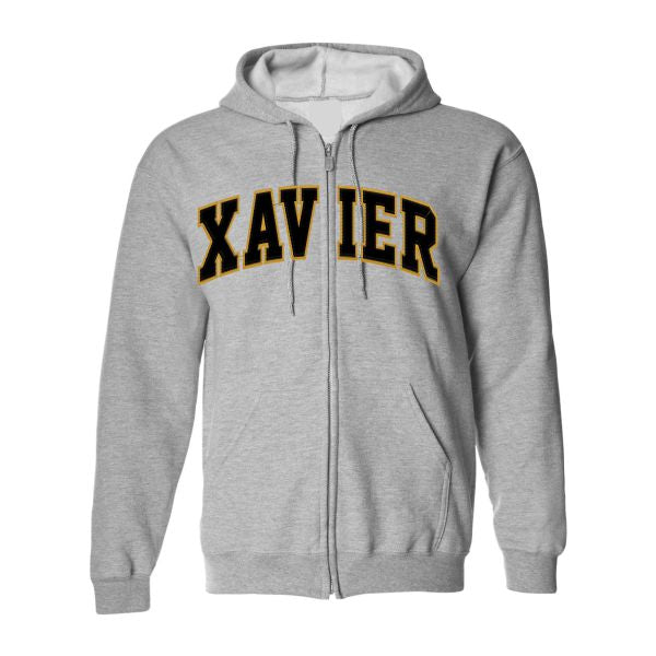 Xavier Tackle Twill Zip Hooded Sweatshirt
