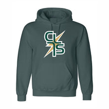 Load image into Gallery viewer, Christ Lutheran Bolt Tackle Twill Embroidered Hooded Sweatshirt Grades K-8
