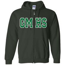 Load image into Gallery viewer, Garces Tackle Twill Zip Hooded Embroidered Sweatshirt Grades 9-12
