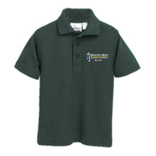 Load image into Gallery viewer, Knit Polo w/ South Bay Christian School embroidered logo
