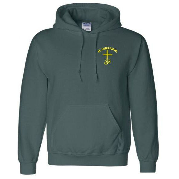 Hooded Sweatshirt w/ St. James logo