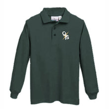 Load image into Gallery viewer, Long Sleeve Knit Polo w/Christ Lutheran logo
