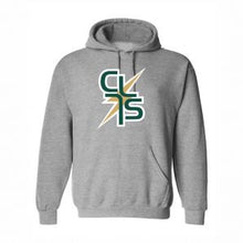 Load image into Gallery viewer, Christ Lutheran Bolt Tackle Twill Embroidered Hooded Sweatshirt Grades K-8
