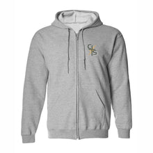 Load image into Gallery viewer, Zip Hood Sweatshirt w/Christ Lutheran logo
