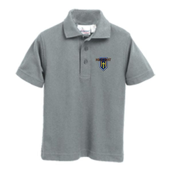 Knit Polo w/Hillcrest logo