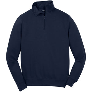 1/4 Zip Sweatshirt w/SCLS Heatseal Logo Grades TK-8