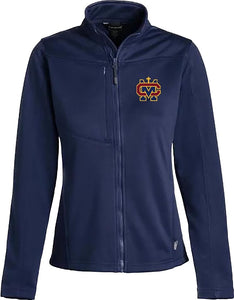 Women's Fitted Track Jacket w/ Cantwell Sacred Heart Embroidered Logo Grades 9-12