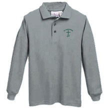 Load image into Gallery viewer, Long Sleeve Knit Polo w/ St. James logo
